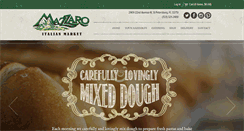 Desktop Screenshot of mazzarosmarket.com